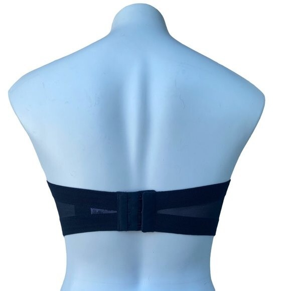 COSABELLA designer Black Strapless Corset type BRA sz 32B - made in ITALY - Picture 7 of 12